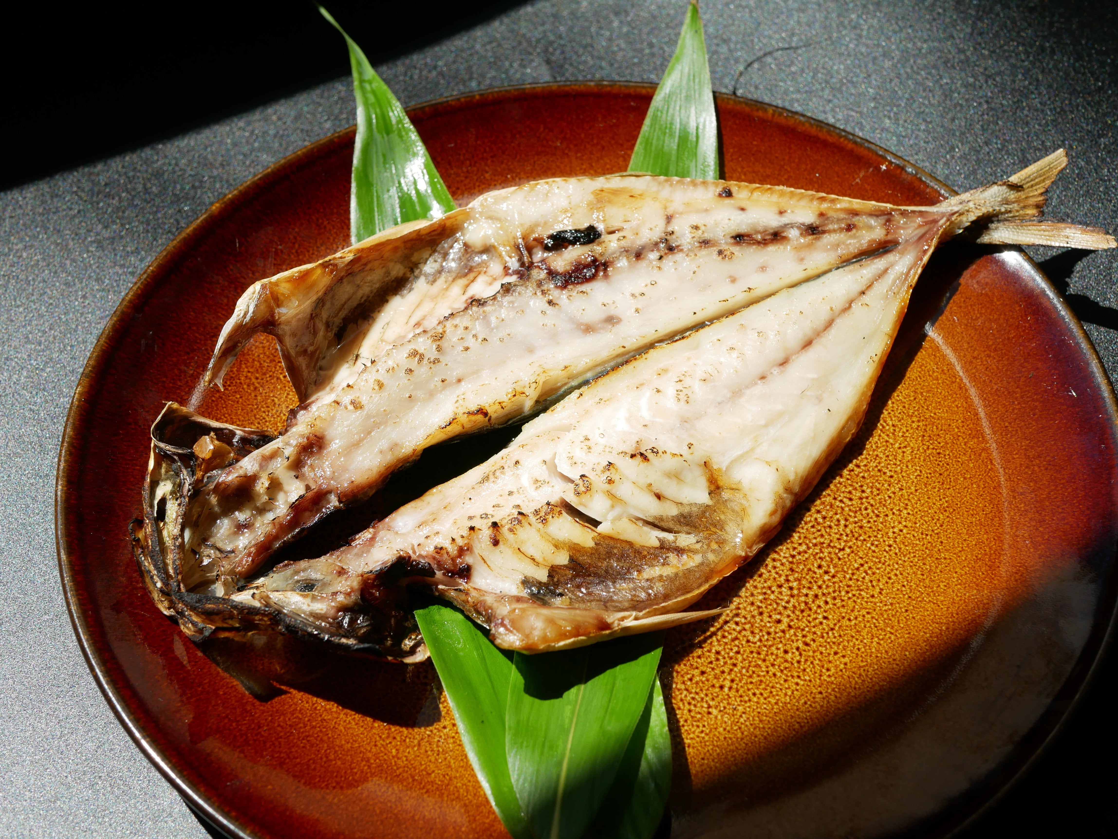 Dried Aji Himono Grilled Fish + Sudachi Citrus Set - リピーター続出のアジ干物+香り豊かな酢橘セット
