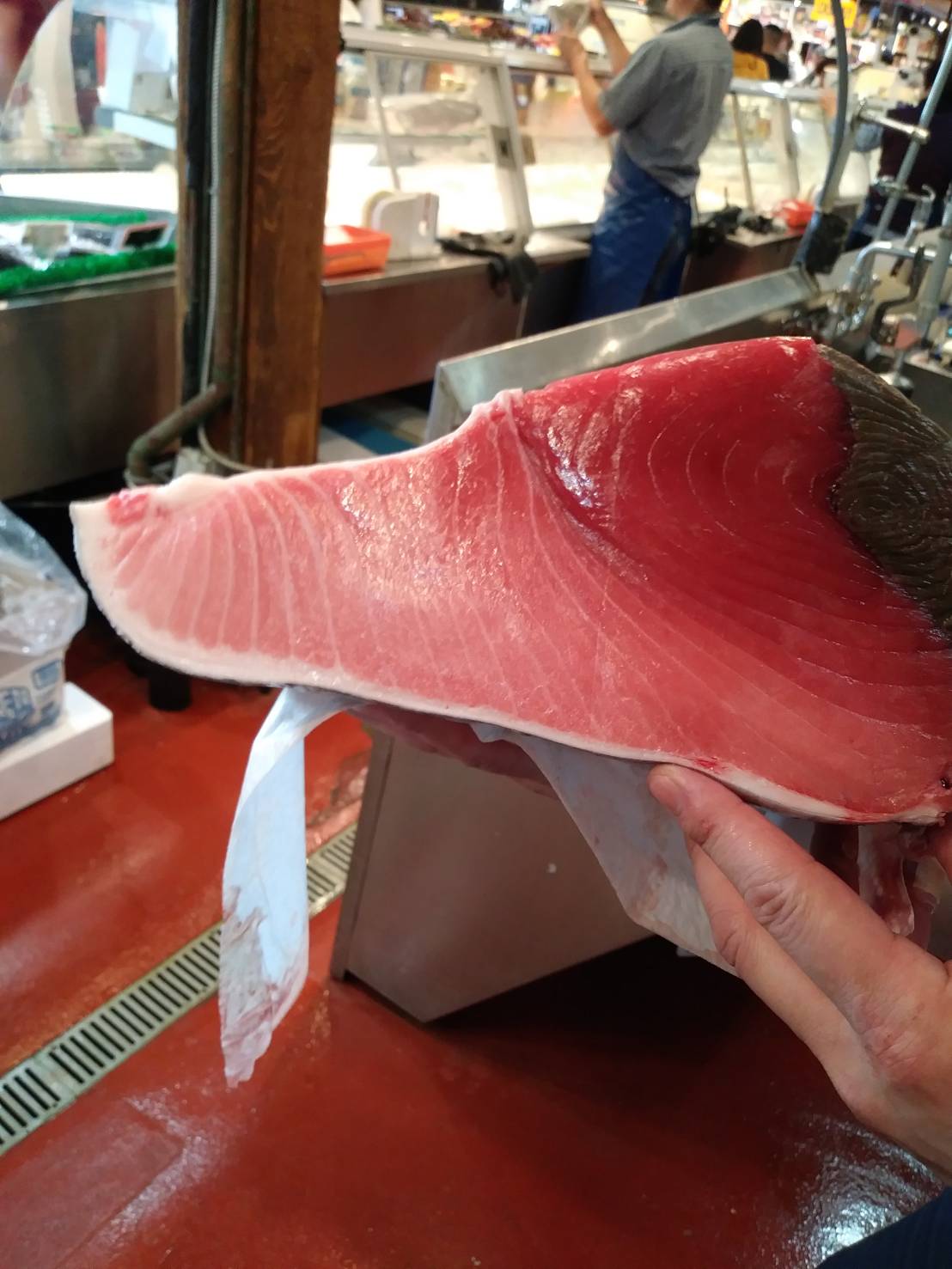 WHOLE Hon-maguro Bluefin Tuna Belly Chunk & ORIZUMÉ Nikiri Shoyu - 本マグロ刺身ブロック＋職人の煮切り醤油セット