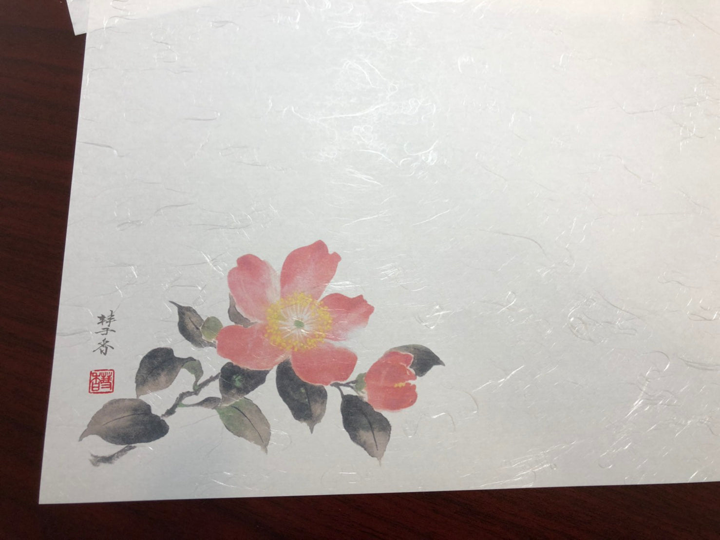Japanese style paper Place mat　-one-of-a-kind-