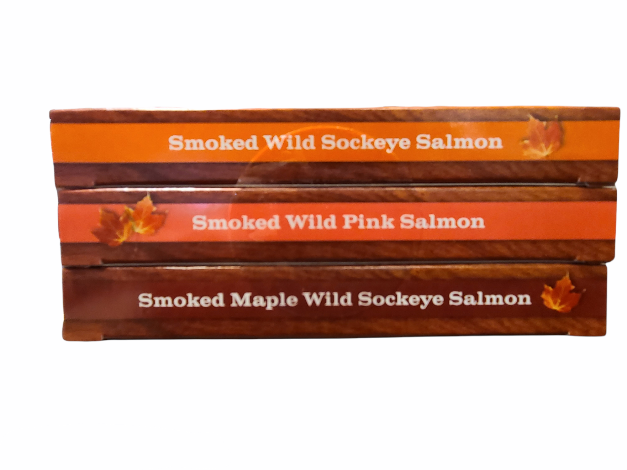 Variety Smoked Salmon Pack (Sockeye, Pink & Maple)