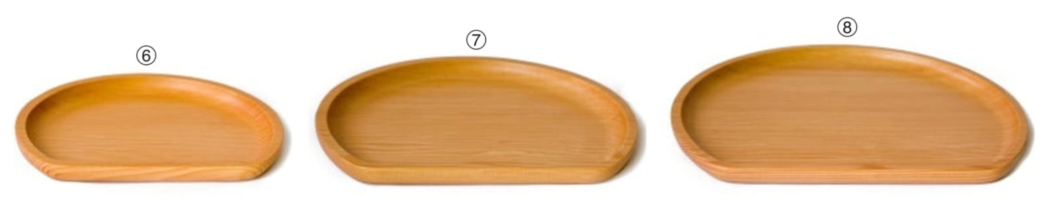 松の木器　”Pine wooden trays"