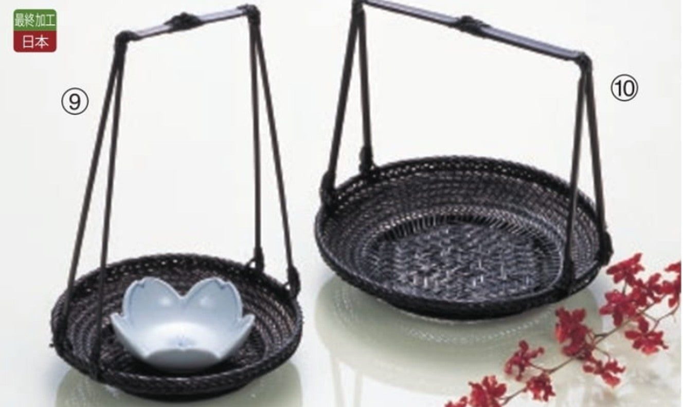 手付竹篭　”Bamboo basket with handle”